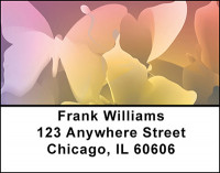 Butterfly Collage Address Labels | LBBAJ-12
