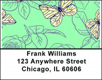 Timeless Butterflies Address Labels | LBBAJ-13