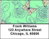 Timeless Butterflies Address Labels | LBBAJ-13