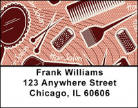 The Hair Salon Address Labels | LBBAJ-15