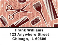The Hair Salon Address Labels | LBBAJ-15