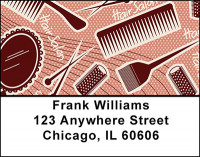 The Hair Salon Address Labels | LBBAJ-15
