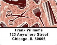 The Hair Salon Address Labels | LBBAJ-15