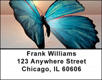 The Blue Butterfly Address Labels | LBBAJ-18