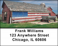 Americana Barns Address Labels | LBBAJ-22