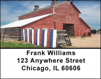 Americana Barns Address Labels | LBBAJ-22