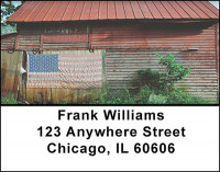 Americana Barns Address Labels | LBBAJ-22
