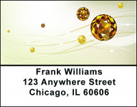Golden Jubilee Address Labels | LBBAJ-27
