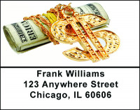 The Price Of Gold Address Labels | LBBAJ-28