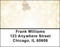 Awareness Ribbon Brilliance Address Labels | LBBAJ-30