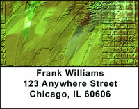 Camo Abstract Address Labels | LBBAJ-31