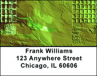 Camo Abstract Address Labels | LBBAJ-31