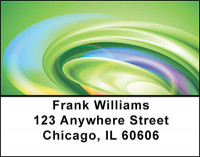 Swirls And Twirls Address Labels | LBBAJ-39