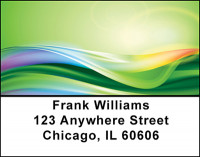 Swirls And Twirls Address Labels | LBBAJ-39