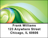 Swirls And Twirls Address Labels | LBBAJ-39