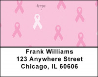 Pink Ribbon Inspiration Address Labels | LBBAJ-40