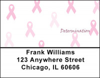 Pink Ribbon Inspiration Address Labels | LBBAJ-40
