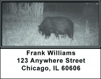 Bear Baiting Address Labels | LBBAK-01