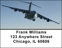 Air Force Transport Planes Address Labels | LBBAK-04