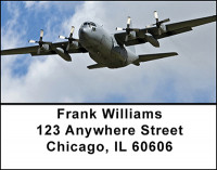 Air Force Transport Planes Address Labels | LBBAK-04