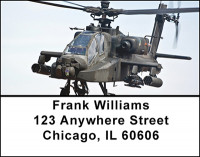 Verticle Airlift Address Labels | LBBAK-06