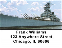 Naval Power Address Labels | LBBAK-08