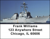 Naval Power Address Labels | LBBAK-08