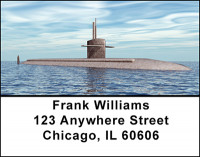 Naval Power Address Labels | LBBAK-08