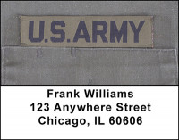 U.S. Military Service Address Labels | LBBAK-10