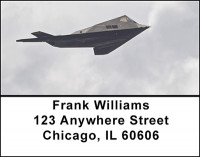 Stealth Airplanes Address Labels | LBBAK-14