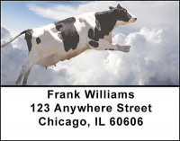 Cows - Holsteins Address Labels | LBBAK-26