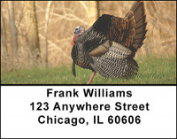 Wild Turkey's Address Labels | LBBAK-32