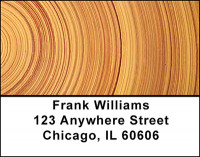 Tree Rings Address Labels | LBBAK-33