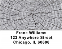 Tree Rings Address Labels | LBBAK-33