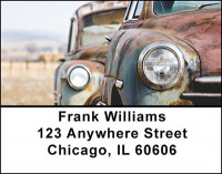 Vintage Autos Address Labels | LBBAK-35