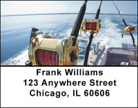 Sport Fishing The Gulf Address Labels | LBBAK-44