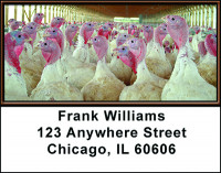 Turkey's Address Labels | LBBAK-52