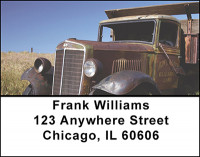 Rusty Rides Address Labels | LBBAK-57