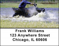 ATV Weekend Fun Address Labels | LBBAK-58