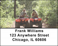 ATV Weekend Fun Address Labels | LBBAK-58