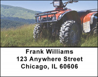 ATV Weekend Fun Address Labels | LBBAK-58