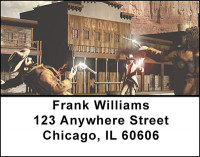 Wild Wild West Address Labels | LBBAK-59