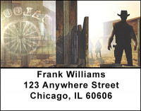 Wild Wild West Address Labels | LBBAK-59