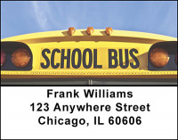 School Bus Address Labels | LBBAK-63