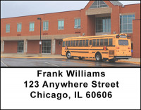 School Bus Address Labels | LBBAK-63