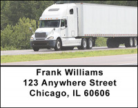 Trucking Rigs Address Labels | LBBAK-64
