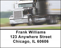Trucking Rigs Address Labels | LBBAK-64