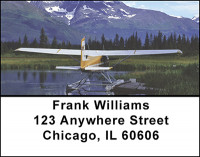 Airplane Pilot Address Labels | LBBAK-72