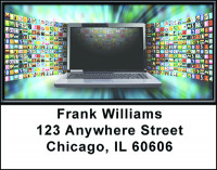 Social Media Address Labels | LBBAK-73