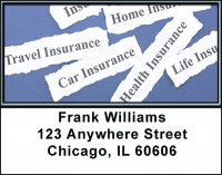 Insurance Protection Address Labels | LBBAK-74